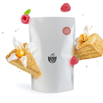 Смесь сухая для приготовления напитков «Медовик с малиной» для раф кофе 500г;картон,пластик;,H=25,L