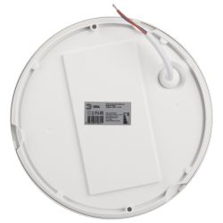 Светильник ЖКХ светодиодный ЭРА SPB-1-12 (W) P54 12Вт 960Лм 4000К D180 КРУГ IK08 антивандальный | Светильники ЖКХ IP54