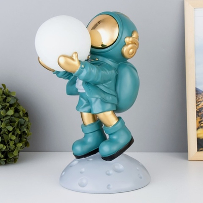 Ночник Космонавт зеленый