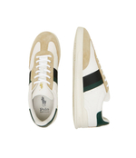 Кожаные кроссовки htr aera POLO RALPH LAUREN - бежевый(809926695)