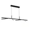 SL1018.403.04 Светильник подвесной ST-Luce черный/прозрачный LED 1*32W 4000K EUCLIDICS
