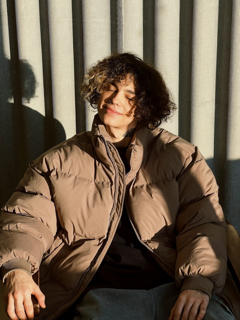 Куртка STUFF "Puffer" Коричневый