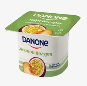 Йогурт Danone Персика и Маракуйя 120 г