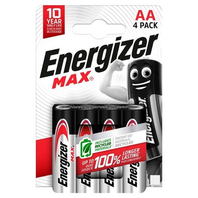 Батарейка Energizer Max Alkaline AA x4шт