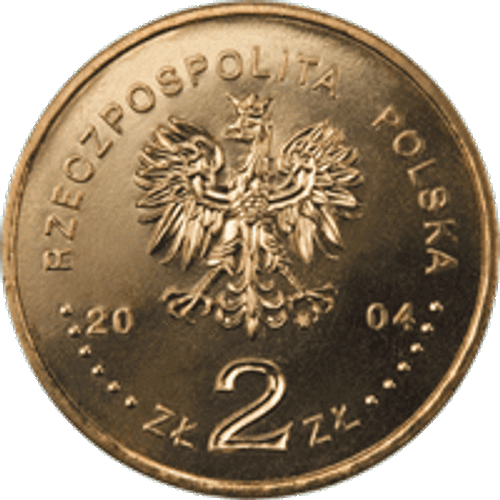 2 злотых 2004 год, Польша. Александр Чекановский (1833-1876). Путешественники и исследователи. UNC