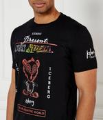 Футболка Iceberg - черный(252 I1P F02B 6325)