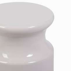 Кофейный стол Perry Ø33х45 см, бежевый глянец