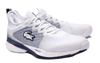 Мужские кроссовки теннисные Lacoste SPORT AG-LT23 Lite - белый