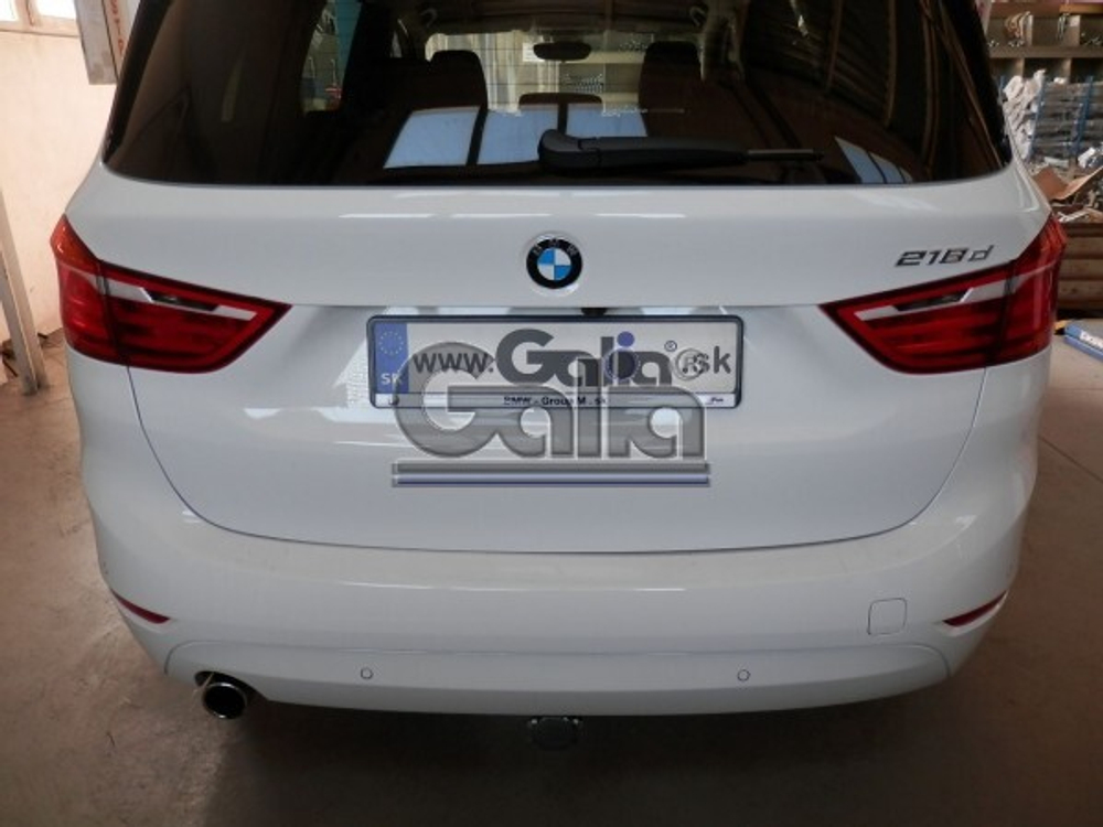 Фаркоп оцинкованный Galia B023C для BMW X1 F48 07/2015-, BMW 2-Series Active Tourer F45 09/2014-, BMW 2-Series Gran Tourer F46 05/2015-(паспорт и сертификат в комплекте)(без электрики)