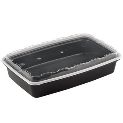 Контейнер прямоугольный 1300 мл (250х168х50) ВЗЛП (100 шт.) комплект арт.1267ч