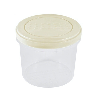 Банка с завинчивающейся крышкой "Asti" 0,7л (светло-бежевый)