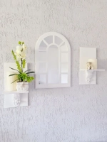 Зеркало настенное для прихожей 50х33 см