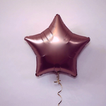 АN Шар звезда (19" / 48 см) Сатин Rose Copper (медно-розовый / розовое золото) (БГ-15)