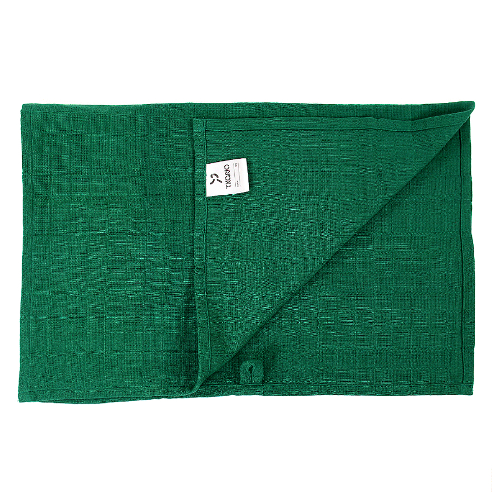 Набор муслиновых кухонных полотенец с графичным принтом Папоротник Russian North 50х70 Tkano