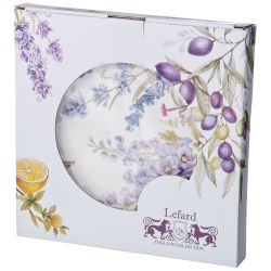 НАБОР ТАРЕЛОК ОБЕДЕННЫХ LEFARD "ПРОВАНС ЛАВАНДА" 2 ШТ. 25,5 СМ (КОР=18НАБ.)
