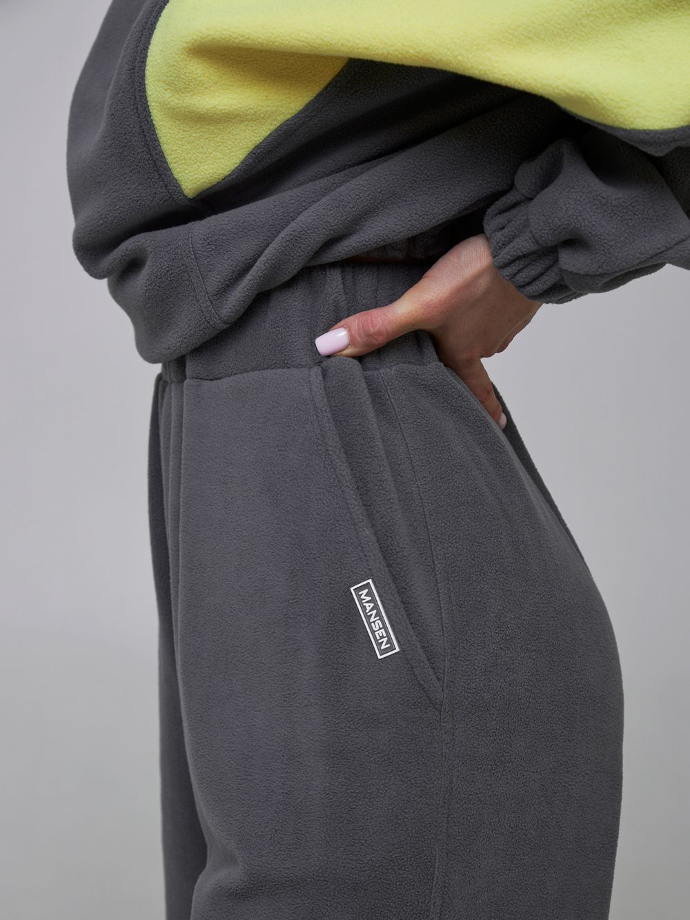 Брюки из флиса Cozy Grey