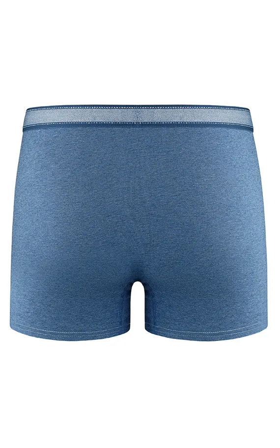 Мужские трусы BB99 Меланж Синий