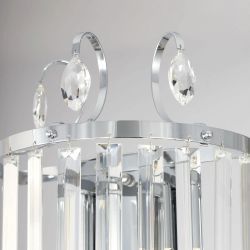 Citilux Инга CL335321 Бра хрустальное с выключателем Хром