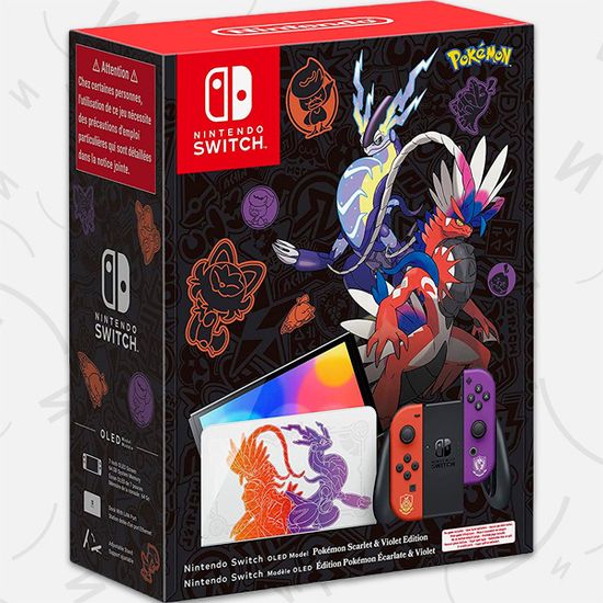 Nintendo Switch OLED Model Pokemon Scarlet and Violet Edition