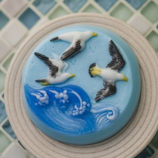 Море. Чайки, пластиковая форма