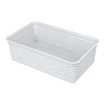 Корзинка универсальная "Wenge" 2,25л, 257х158х80 мм (светло-серый)