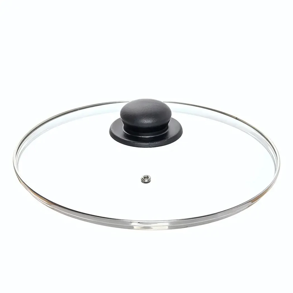 Крышка стеклянная 26см с пароотводом