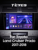 Teyes CC3 2K 10,2"для Toyota Land Cruiser Prado 2017-2018