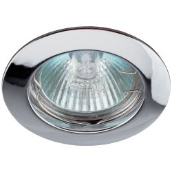 KL1 CH Светильник ЭРА литой простой MR16,12V, 50W хром