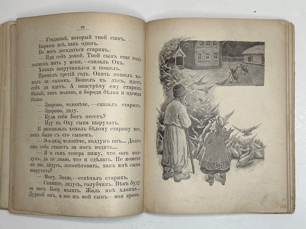 Лукашевич К. Сказки родной Украины для детей, рис. И. Николаевского, обл. Е. Бем.  1910 г.