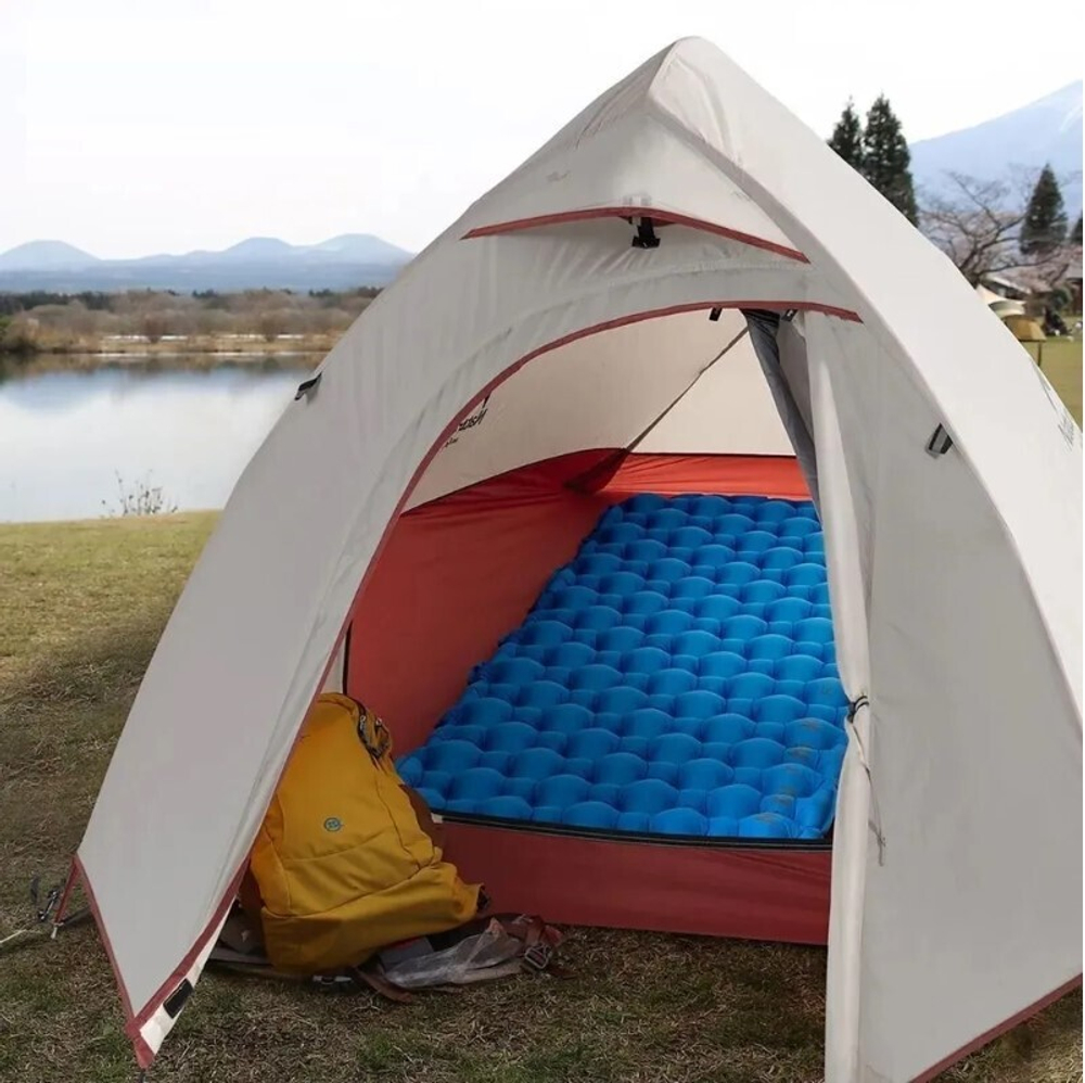 Коврик Naturehike NH19Z032-P FC-10 одноместный спальный(без надувного мешка), артикул NH19Z032-P, цвет Голубой.
