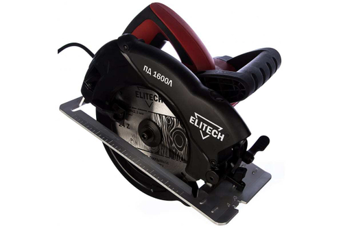 Дисковая пила Elitech ПД 1600Л