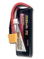 Аккумулятор Vant LiPo 7.4V 2600mAh 25C разъем XT60