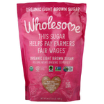Wholesome Sweeteners, органический светлый коричневый сахар, 680 г (24 унции)