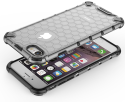 Чехол прозрачный на iPhone 7 и iPhone 8, ударопрочный  от Caseport, серия Honey