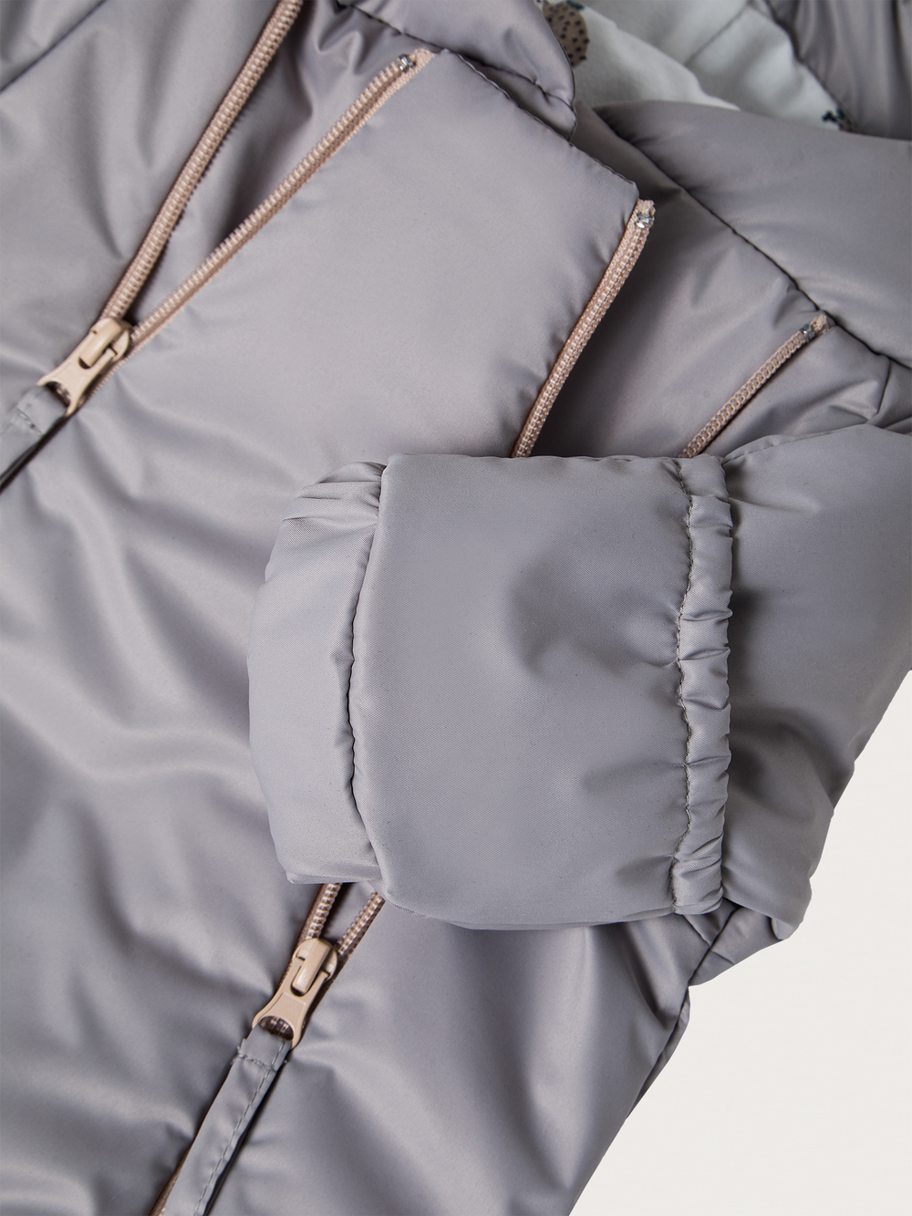 163-34 Комбинезон демисезонный Walk (бежевый)