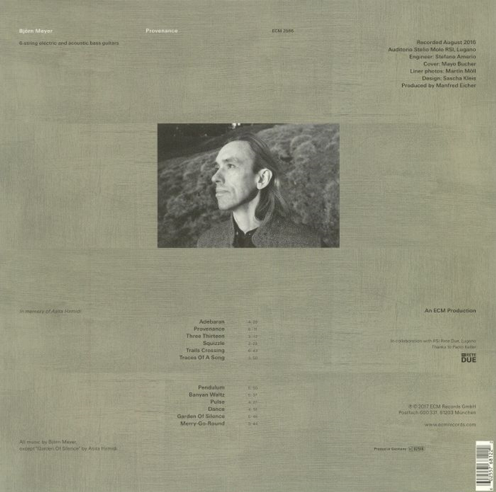 Bjorn Meyer / Provenance (LP)