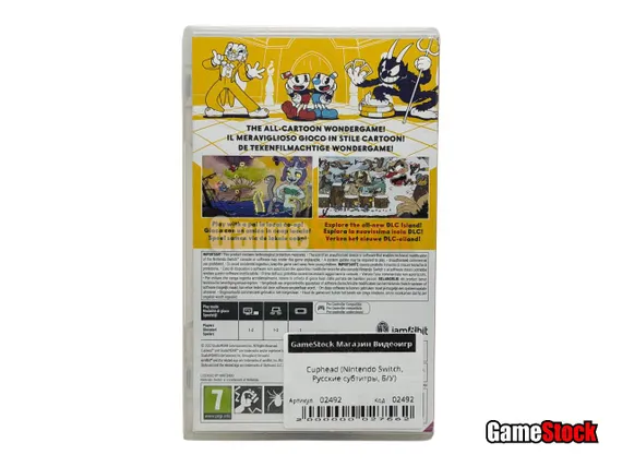 Cuphead (Nintendo Switch, Русские субтитры, Б/У)