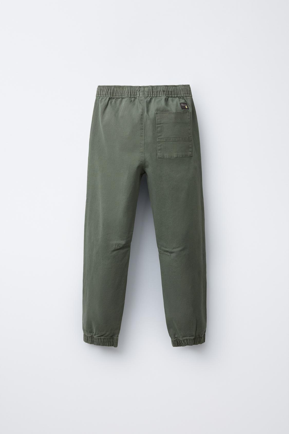 ZARA БРЮКИ-ДЖОГГЕРЫ, ЗЕЛЕНОВАТЫЙ