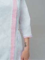 Халат медицинский женский | Х-262 ак 3/4 клеон стрейч