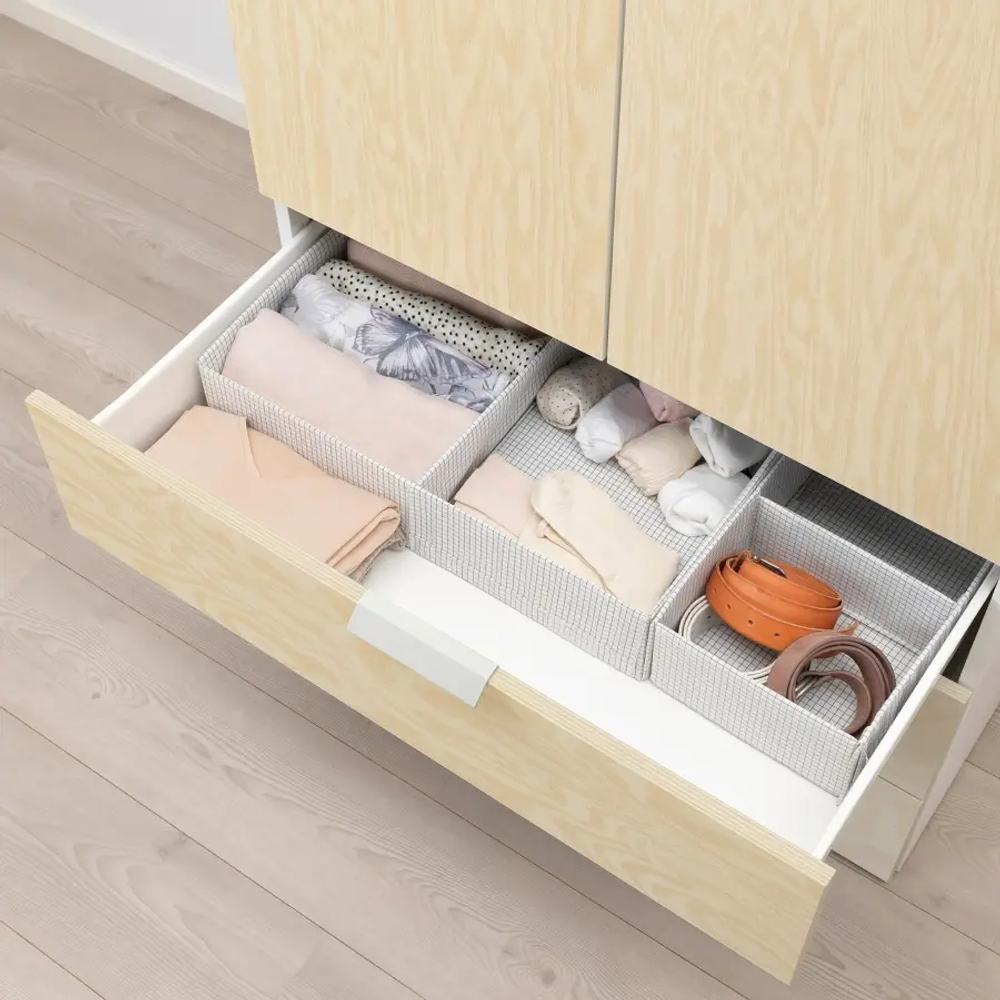 Ящик - IKEA KALBÅDEN/KALADEN/КАЛБОДЕН ИКЕА, 20х57х80 см, под беленый дуб