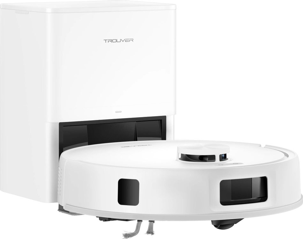 Робот-пылесос TROUVER E20s Pro Plus, 50Вт, белый/белый [rle24sd]