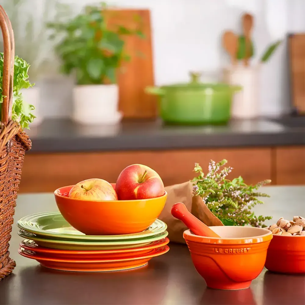 Ступка с пестиком Le Creuset, Желтая - 4