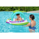 Игрушка для плавания 112х107 см, Bestway, Лодка Космический корабль, от 3 лет, 34149