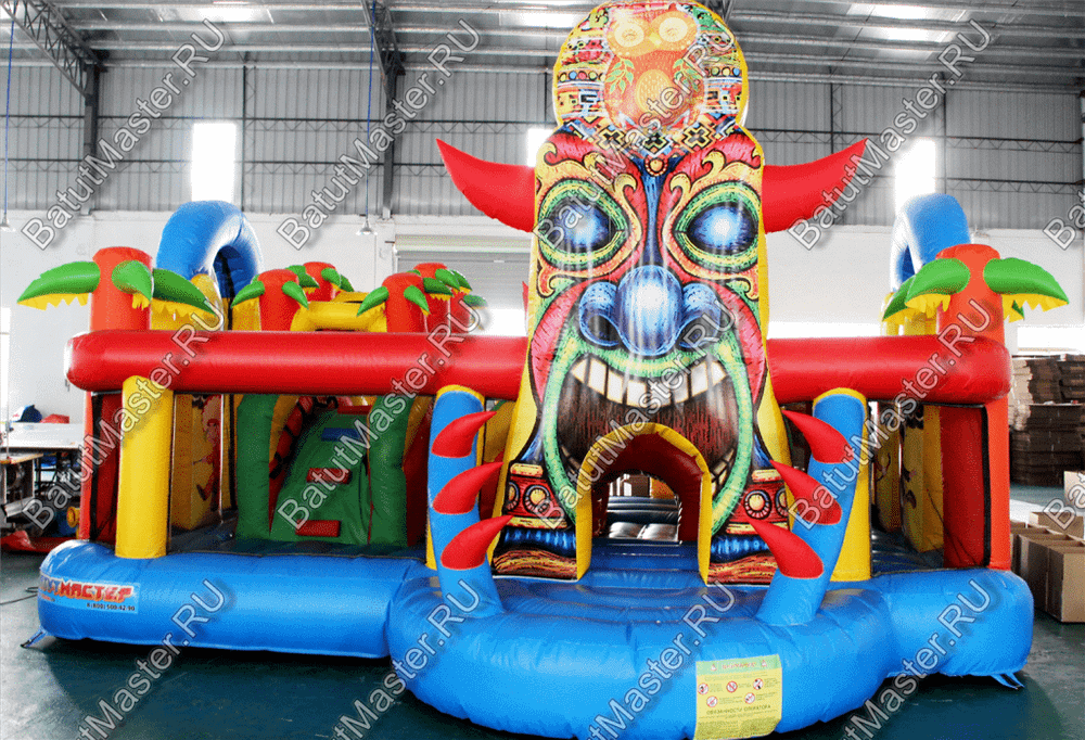 Коммерческий надувной батут "Племя Майя"