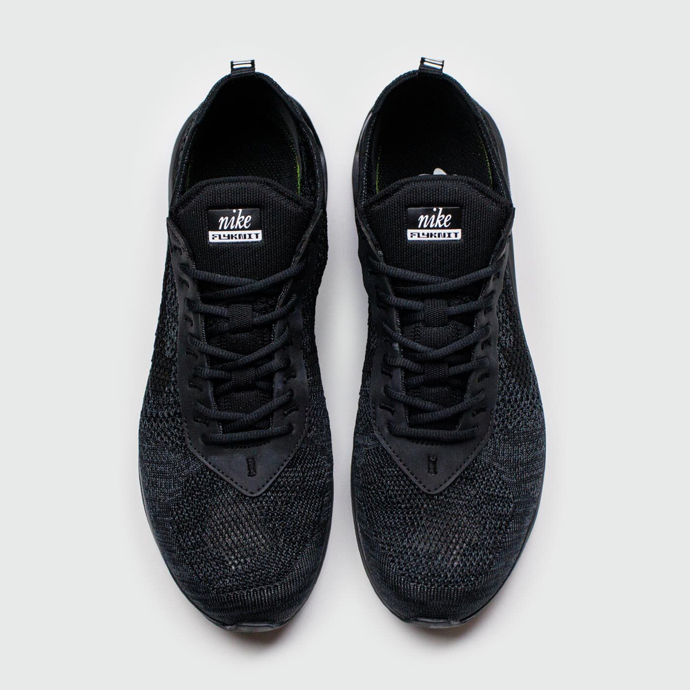 Кроссовки Nike Air Max Flyknit Racer Black Grey