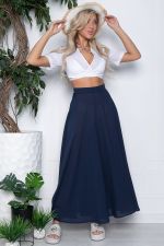 Костюм пляжный Тропикана (белый/синий) К10419 LT Collection