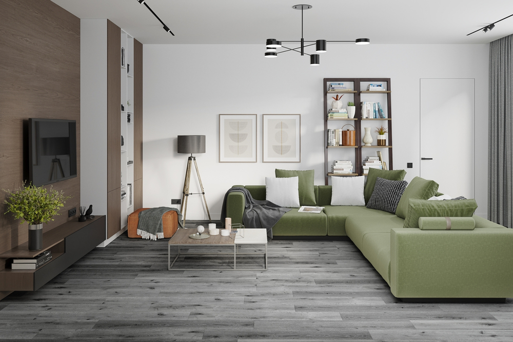 Кварц-винил LVT Damy Floor Family LVT 2.5 мм ДУБ СИЛЬВЕР 4.13 м2