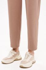 31187 Брюки женские (капучино)