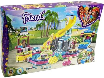 Конструктор Friend «Вечеринка Андреа у бассейна» , 472 дет.