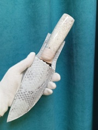 Ножны из кожи питона 23см Х 7 см 1